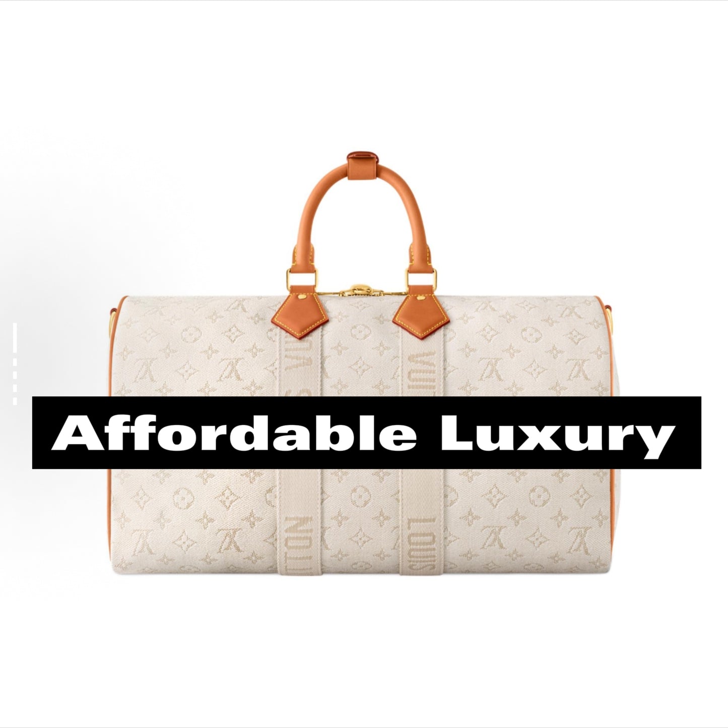 The printed handbag has a detachable shoulder strap
