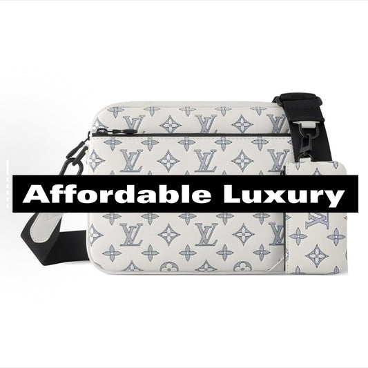 Letter zipper messenger bag three-in-one single-shoulder crossbody bag