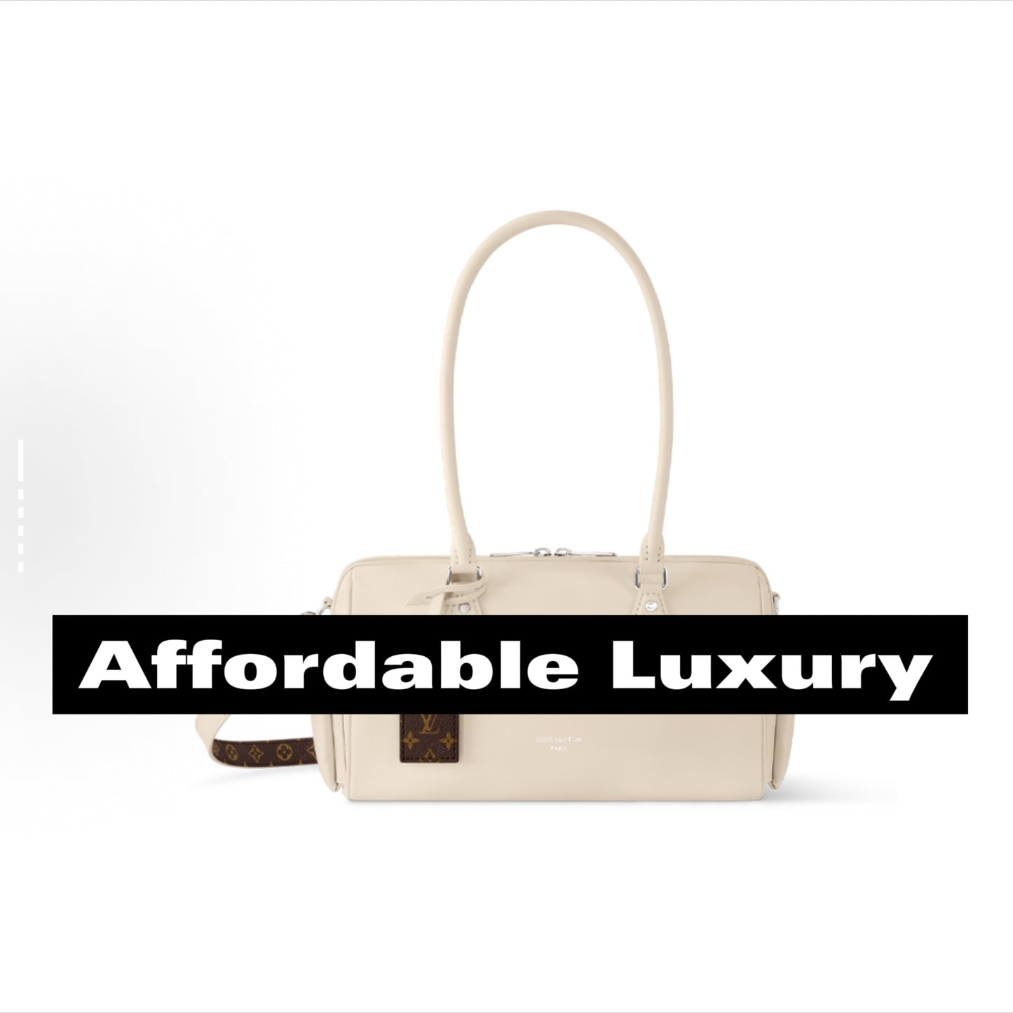 Leather detachable shoulder strap handbag shoulder bag
