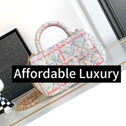 Woolen colorful woven chain crossbody bag