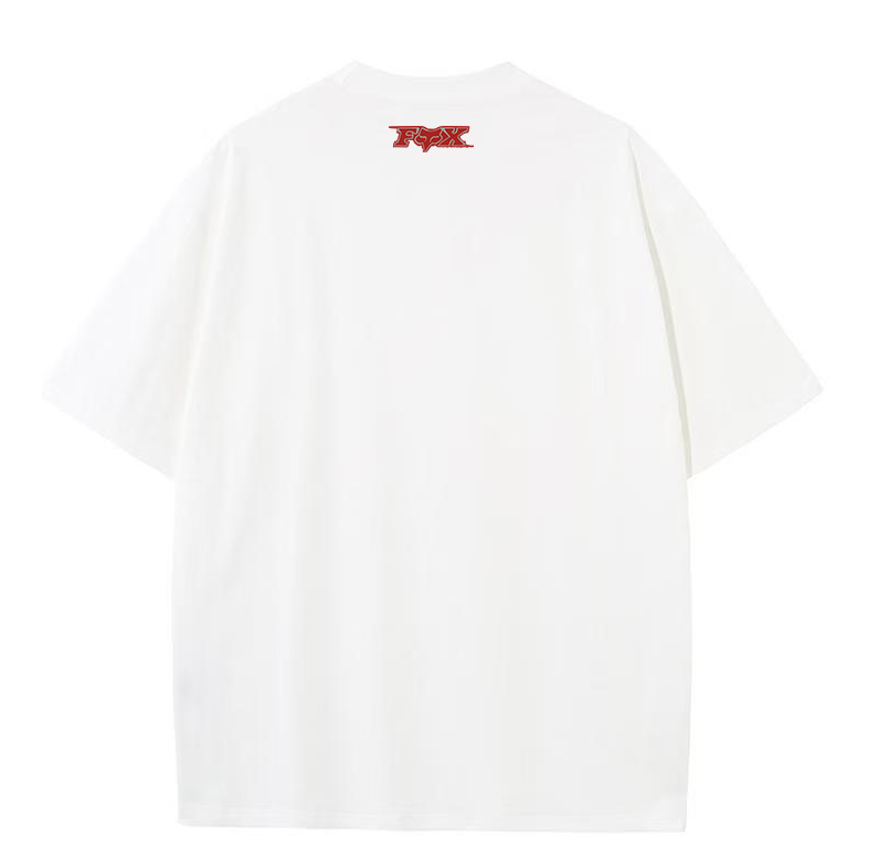 Trendy printed short-sleeved T-shirt bottoming shirt