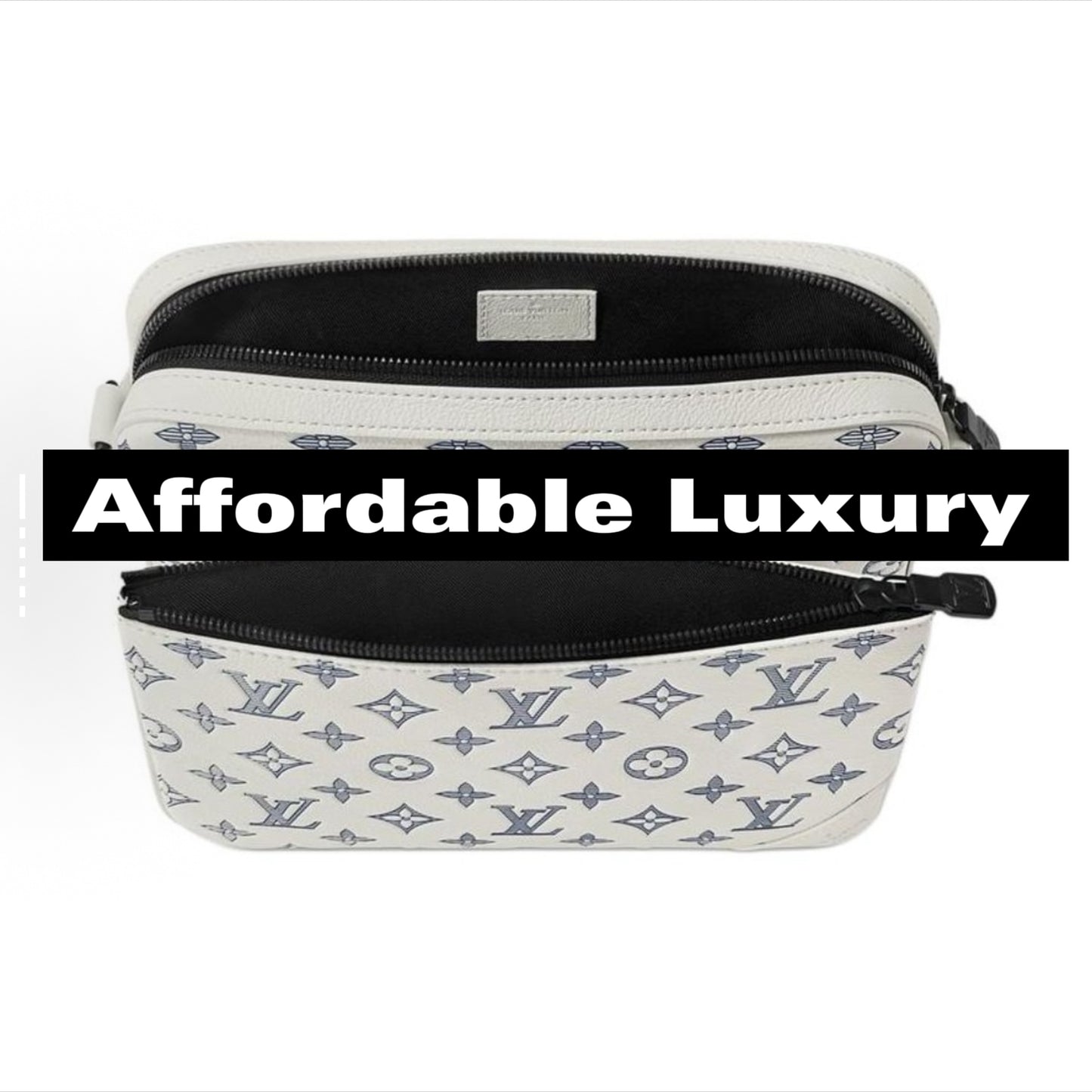 Letter zipper messenger bag three-in-one single-shoulder crossbody bag